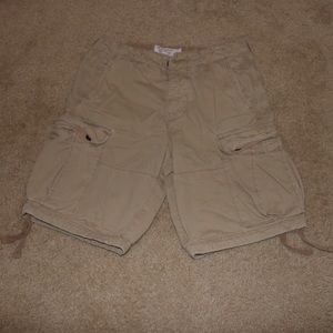 Khaki Cargo Shorts